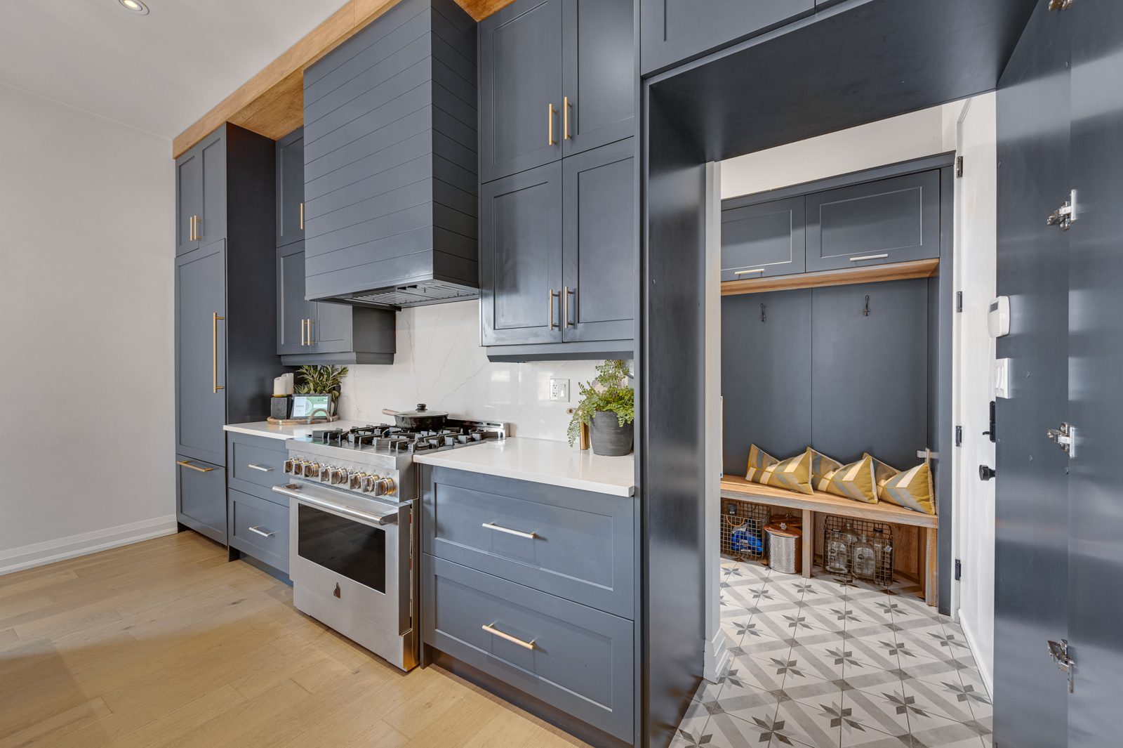 Kitchen and pantry