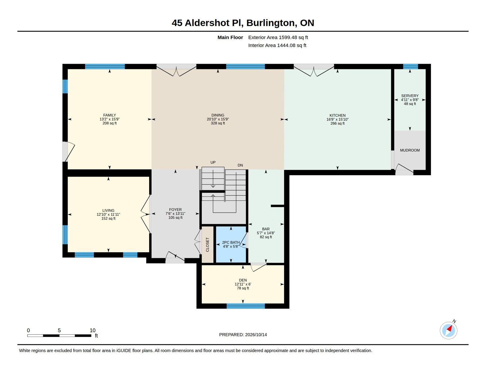 Main floor plan