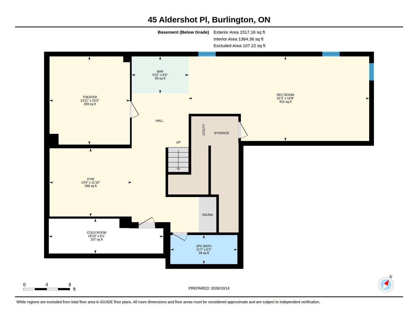 Lower level plan